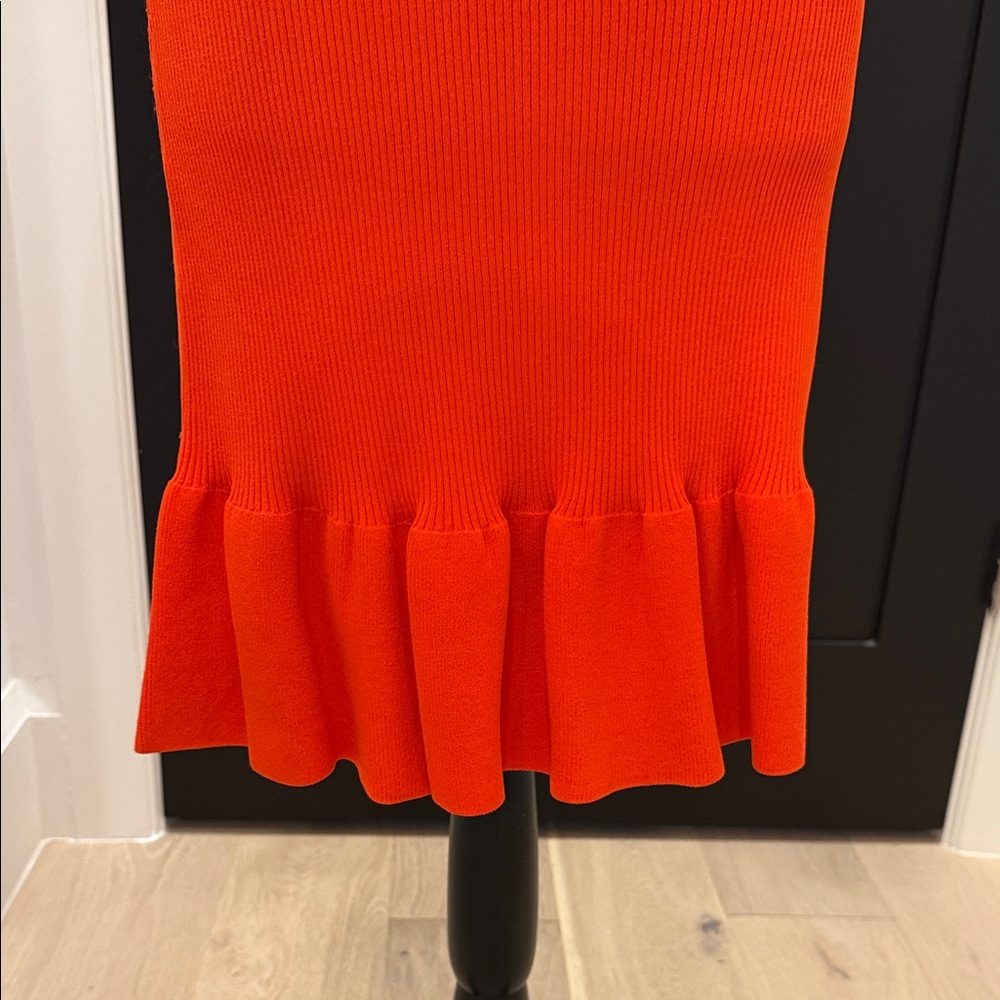 A.L.C. Bright Orange Mini Dress - Picture 5 of 7